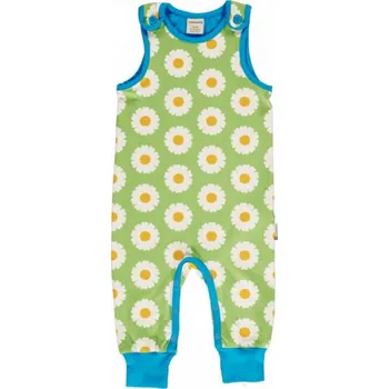 Kojenecký overall Dětský overal dlouhý bez rukávů Kopretiny Maxomorra Velikost: 74/80