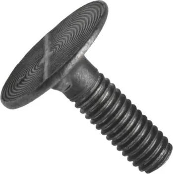 Šroub Din 15237, šroub korečkový, zápustná hlava, ocel 4.6, bez povrchové úpravy, m8x20 mm