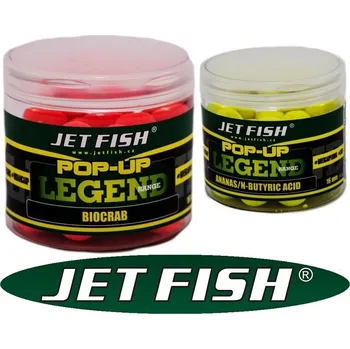 Boilies Jet Fish boilies Legend Range POP-UP 12 mm/40 g příchuť: Broskev