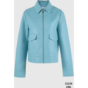 Dámský kabát Bunda Escandelle Paris 22226 barva: modrá světlá, velikost: L