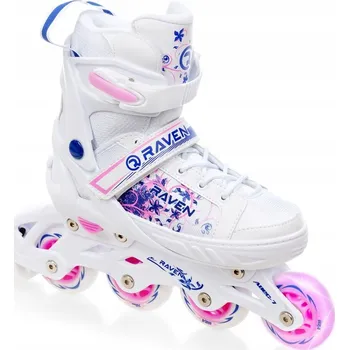 Kolečkové brusle Kolečkové brusle Raven Meia svítící LED přední kola Velikost bruslí: EU 28-32