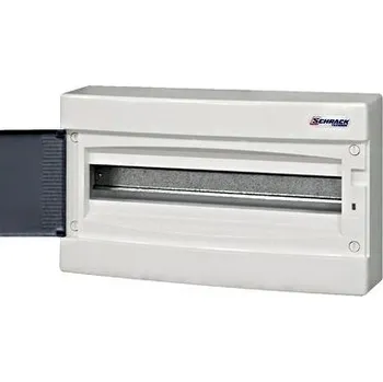 Rozvaděč Schrack Technik spol. s r.o. BK080104 - ROZVODNICE NÁSTĚNNÁ, 1X18 MODULŮ, DVEŘE PRŮHLEDNÉ