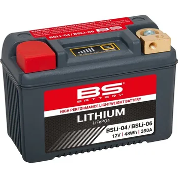 Motobaterie Lithiová motocyklová baterie BS-BATTERY BSLI-04/06