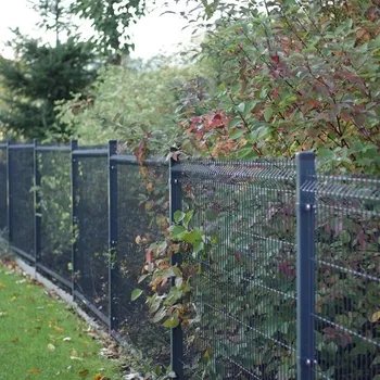 Plot Panel 3D 200x50/5,0/2500x1530 šedý 20 ks a více (Zn+komaxit RAL 7016 šedá )