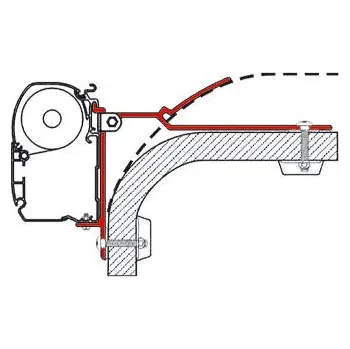Fiamma Adaptéry T/B/C/D/U D