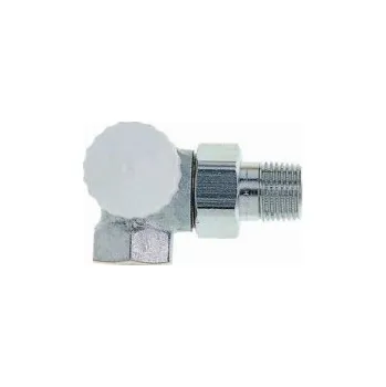 Hlavice pro radiátor Heimeier V-exakt II úhlový přípoj vlevo 1/2" bronz ponikl.(HM)