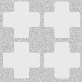 Kancelář Bílá extrémně odolná značka – kříž, 10 × 25 cm – XP 150