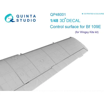 Plastikový model 1/48 Bf 109E - Control surface (WINGSY)