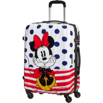 Střední kufr American Tourister Disney legends spinner 65/24 alfatwist Minnie 64479-9071
