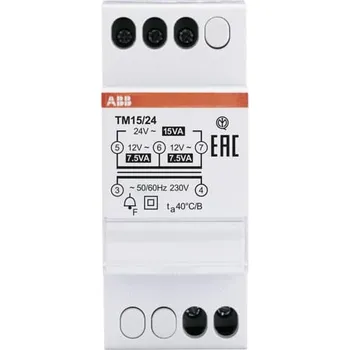 Transformátor ABB Trafo TM15/24 zvonkové 2CSM228745R0802