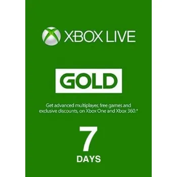 Herní předplatné Xbox Live Gold