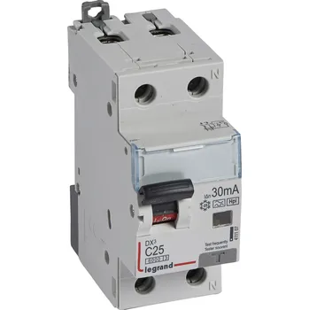 Proudový chránič LEGRAND Chránič 25C/1+N/0,03 411107 6KA 411107