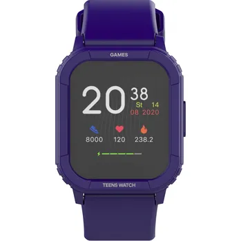 iGET FIT F10 chytré hodinky fialové