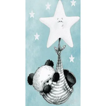 Koberec VOPI Kiddo A1083 modrý 80 x 150 cm