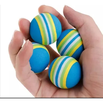 Chovatelství 4 kusy modré pěnové kuličky pro kočky (Hračky pro kočky )