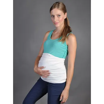 Těhotenský podpůrný pás Těhotenský pás smetanově bílý Velikost: S