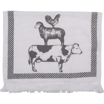 Dóza na potraviny Clayre & Eef, Holandsko Clayre & Eef - Kuchyňský ručník FARM - 40*66 cm