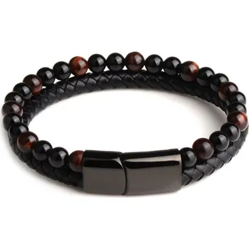 Náramek Amparo Miranda® Náramek Tygří oko TK883 Red