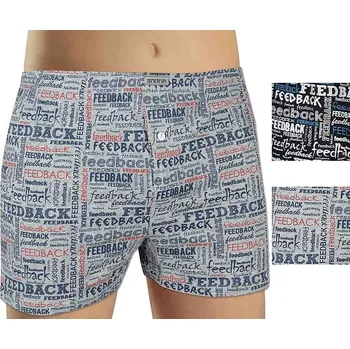 2 Pack Pánské bavlněné trenýrky Andrie PS5603 M