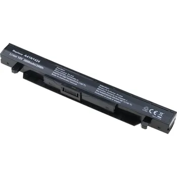 Baterie k notebooku Baterie T6 Power pro Asus ROG GL552 serie, Li-Ion, 15 V, 2600 mAh (39 Wh), černá