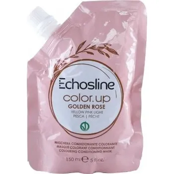 Vlasová regenerace Echosline Color Up Golden Rose - Barevná maska na vlasy Golden Rose 150 ml