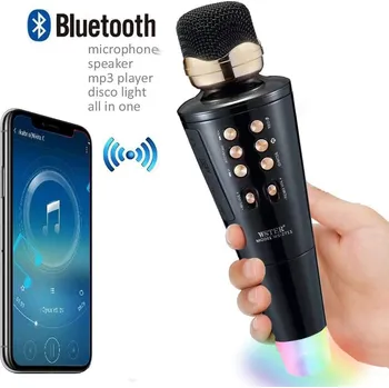 Hudební nástroj pro děti Karaoke mikrofon, MP3, FM, zvukové efekty, bluetooth