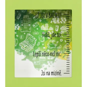 Pokladnička Albi Pokladnička v rámečku Jsi v balíku