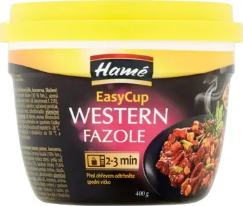 Hotové jídlo Hamé EasyCup Western fazole 400 g