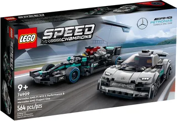 Stavebnice LEGO Recenze LEGO Speed Champions 76909 Mercedes-AMG F1 W12 E Performance a Mercedes-AMG Project One