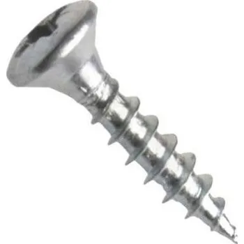 Vrut Univerzální vrut, čočková hlava, drážka pozidrive, zinek bílý, 3.0x17 mm