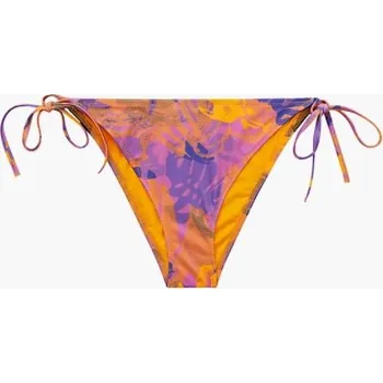 Dámské plavky Spodní díl plavek string KW01867 0GY - Calvin Klein fialová - oranžová L