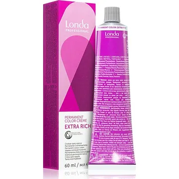 Barva na vlasy Londa Professional Permanent Color Extra Rich permanentní barva na vlasy 4/0 60 ml