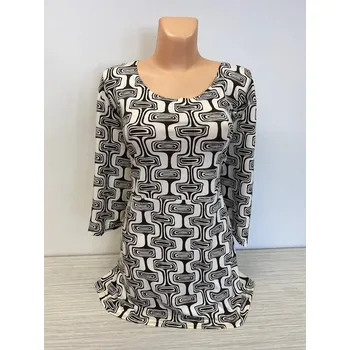 Dámská halenka Velká velikost halenky SIRE, Barva Smetanová, Velikost XXL 48, Materiál 96% Viskoza 4% Lycra