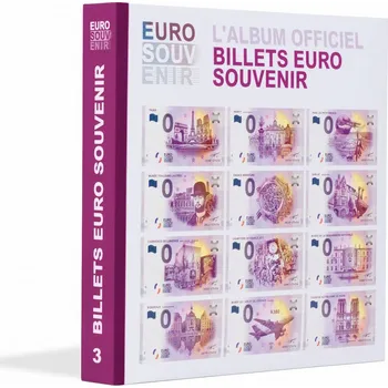 Obal pro sběratelský předmět Leuchtturm Album na Euro Souvenir bankovky 3. díl