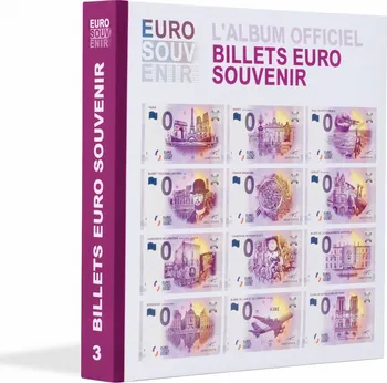 Obal pro sběratelský předmět Leuchtturm Album na Euro Souvenir bankovky 3. díl