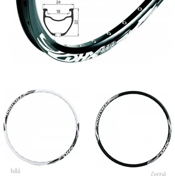 Ráfek na kolo Ráfek MTB - Remerx Fast Disc DHX Černá 36