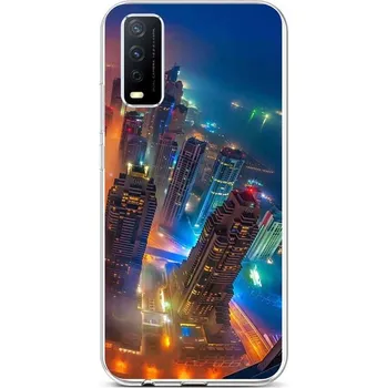 Pouzdro na mobilní telefon Kryt Vivo Y11s silikon Město (obal neboli pouzdro na Vivo Y11s)
