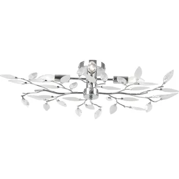 Nástěnné svítidlo Globo Vida 63160-4 (s krystaly) (chrom + průhledná)