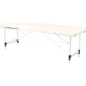 Masážní křeslo OCEL PRO MASÁŽ HLINÍKOVÝ KOMFORT 2 SEKČNÍ KRÉM