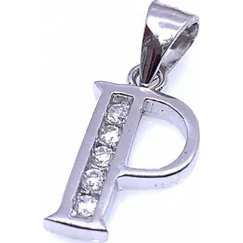 Přívěsek Šperky Jan Kos Jan Kos jewellery Stříbrný přívěsek písmeno 12106695