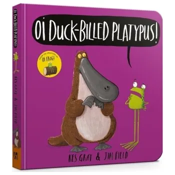 První čtění Oi Duck-billed Platypus Board Book - Kes Gray