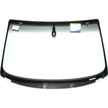 Autosklo čelní - zelené - šedý pruh - senzor