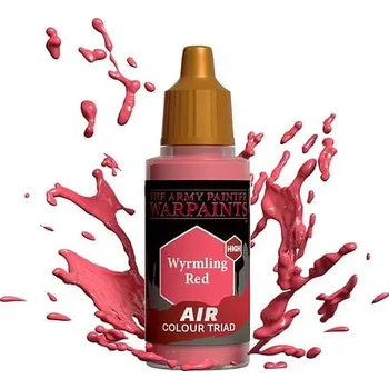Modelářská barva Army Painter Warpaints Air Wyrmling Red 18ml