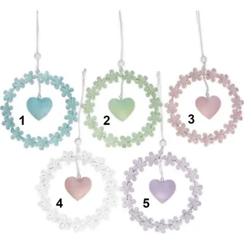 Věnec kov pr.12cm mix (539172)