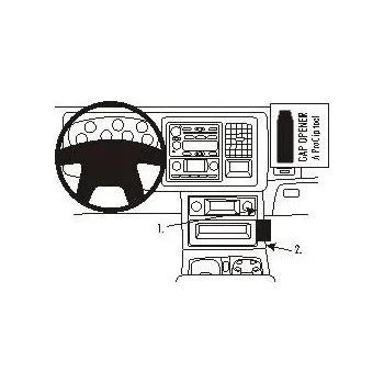 Brodit ProClip montážní konzole na palubní desku pro Chevrolet Silverado 03-06, 853307