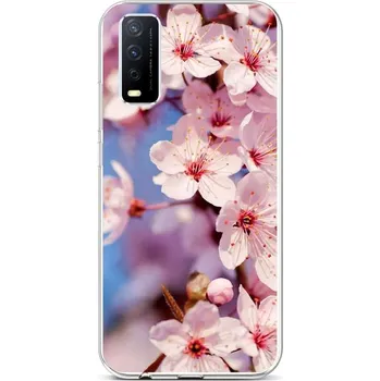 Pouzdro na mobilní telefon Kryt Vivo Y11s silikon Sakura (obal neboli pouzdro na Vivo Y11s)