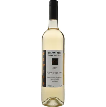 Víno Elwine Velké Bílovice Souvignier gris 2019 polosladké