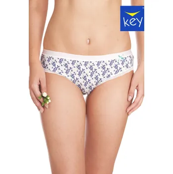 Kalhotky Dámské kalhotky LPP 958 A22 bílo-zelená L