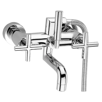 Kohoutková vanová vodovodní baterie bez příslušenství, CHROM, rozteč 150mm