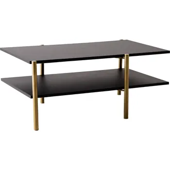 Konferenční stolek Nordic Design Černý konferenční stolek Raven 100 x 60 cm